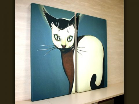 котка рисунка
