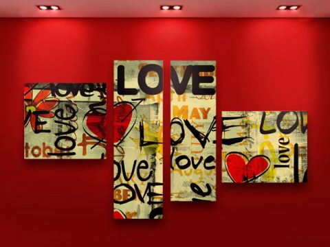 картини надписи сърца любов