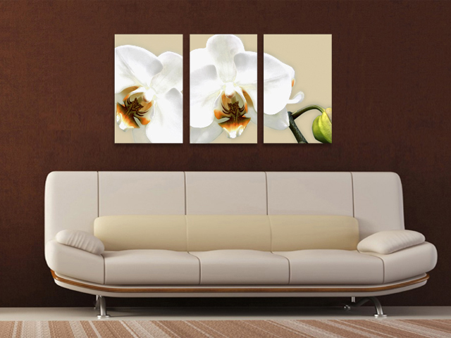 картина бяла орхидея 3 части