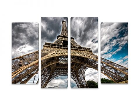 париж айфелова кула небе