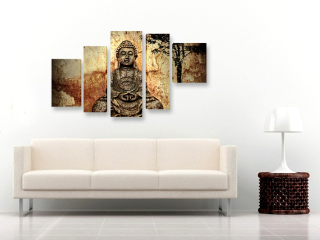 Картина Буда статуя от 5 части
