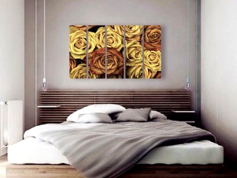 Картина жълти рози