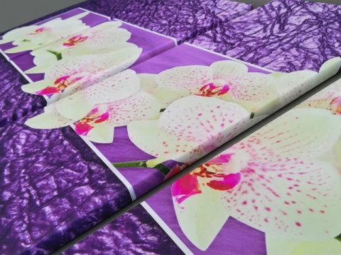 картина орхидеи тъмно лилаво, онлайн магазин картини