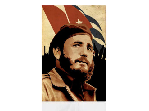 картина портрет Фидел Кастро